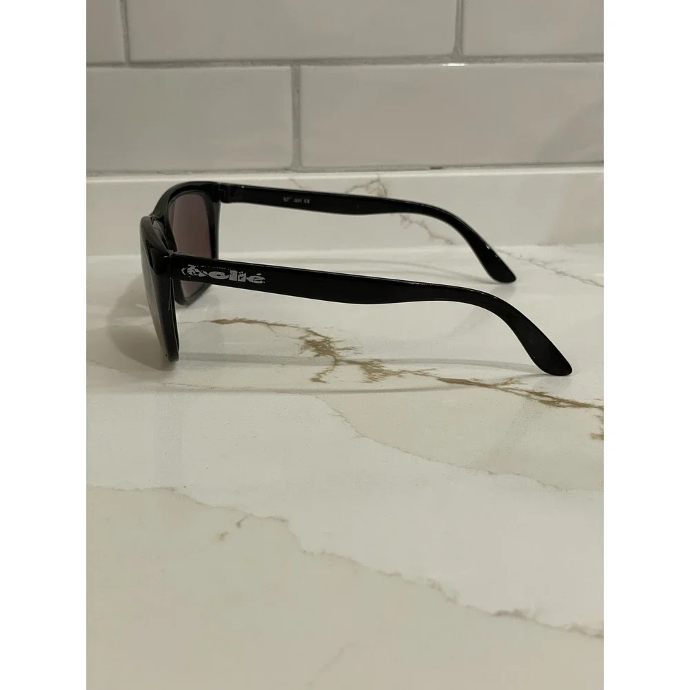 Vtg Bolle 527‎ Sunglasses Women Black Frame Only France Used Prescription Lens